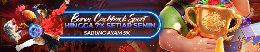 Arte188 bonus cashback sport hingga 7%  setiap senin dan sambung ayam 5